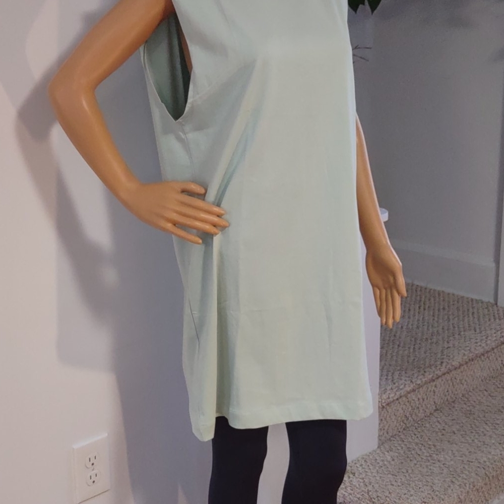 H&M sleeveless super long muscle tee/ dress small